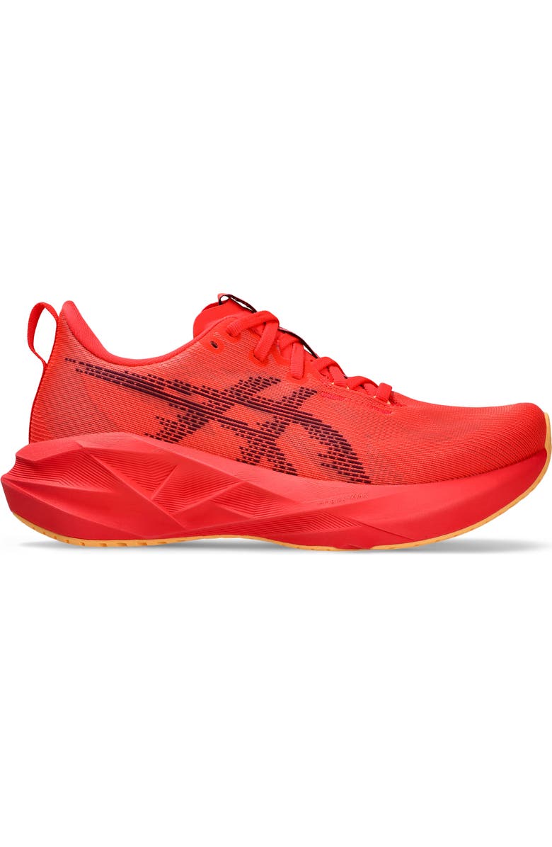 ASICS<sup>®</sup> NOVABLAST<sup>®</sup> 5 Running Shoe, Alternate, color, Flash Red/ Edo Purple