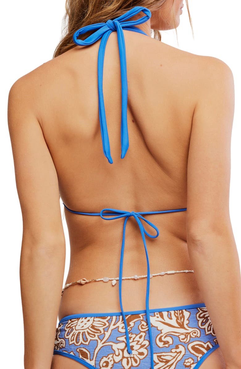 free-est by Free People Brandi Floral Bikini Top, Alternate, color, Moonlit Oasis