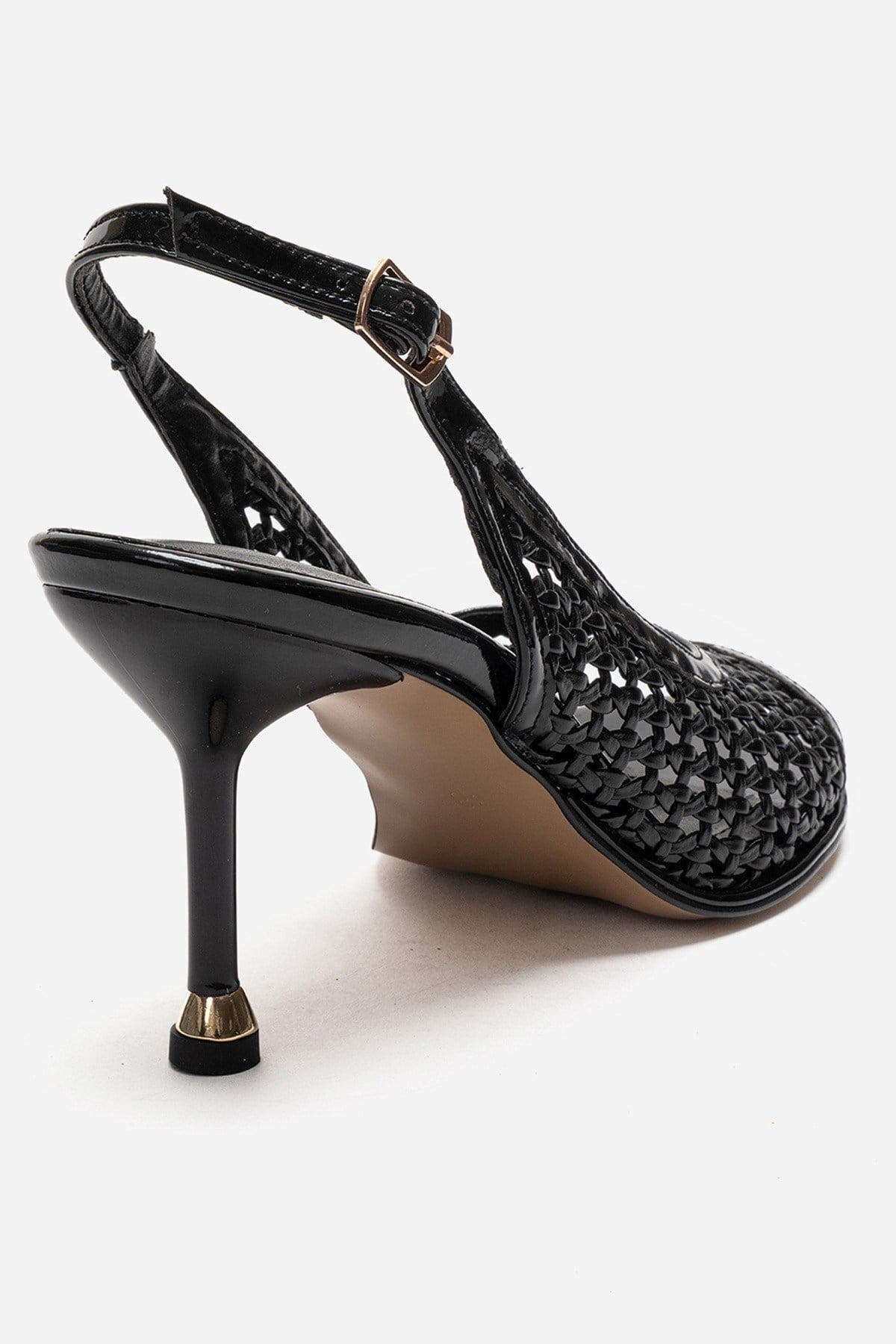 Prologue Shoes Bonito Stiletto Sandal, Alternate, color, Black