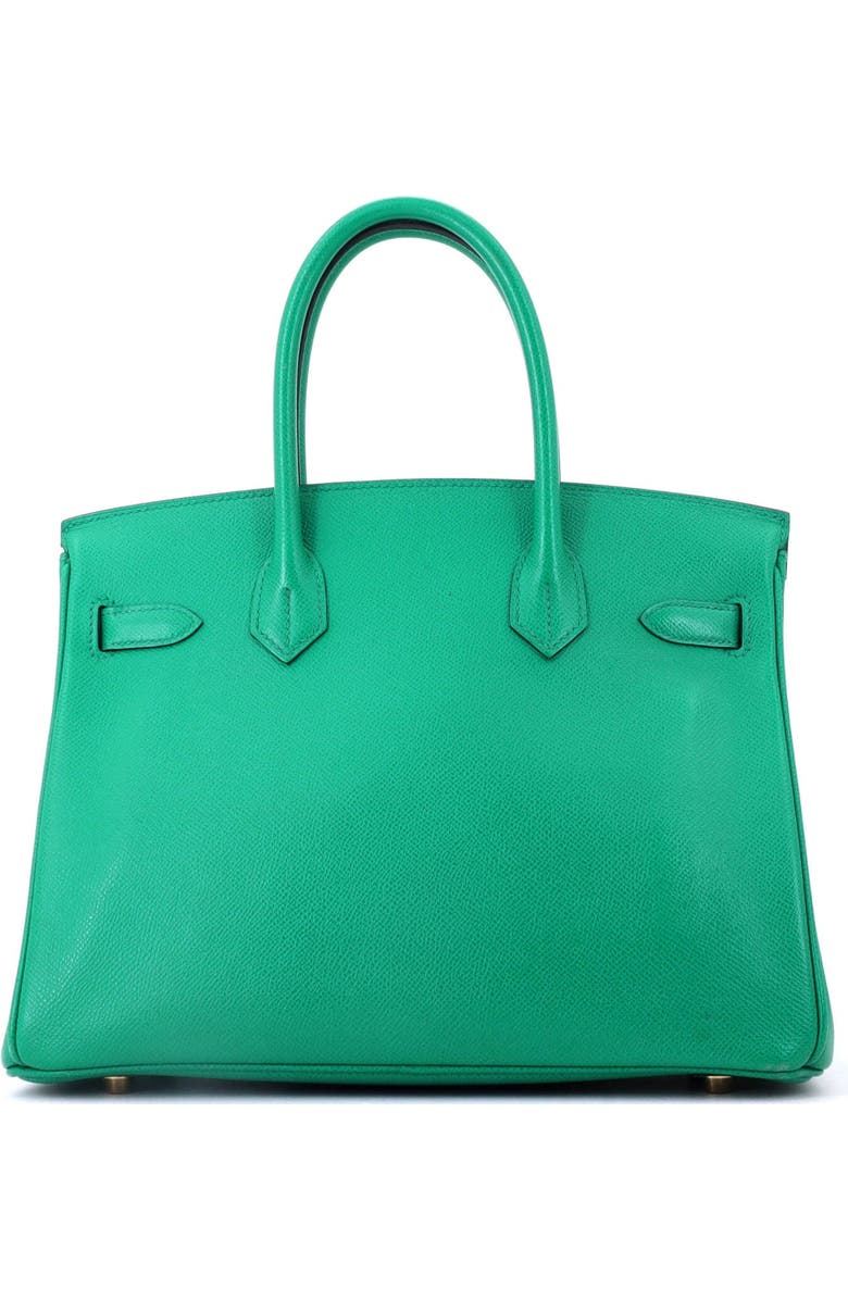 Pre-Owned Hermes Birkin Handbag Green Epsom with Gold Hardware 30, Alternate, color, Vert Jade