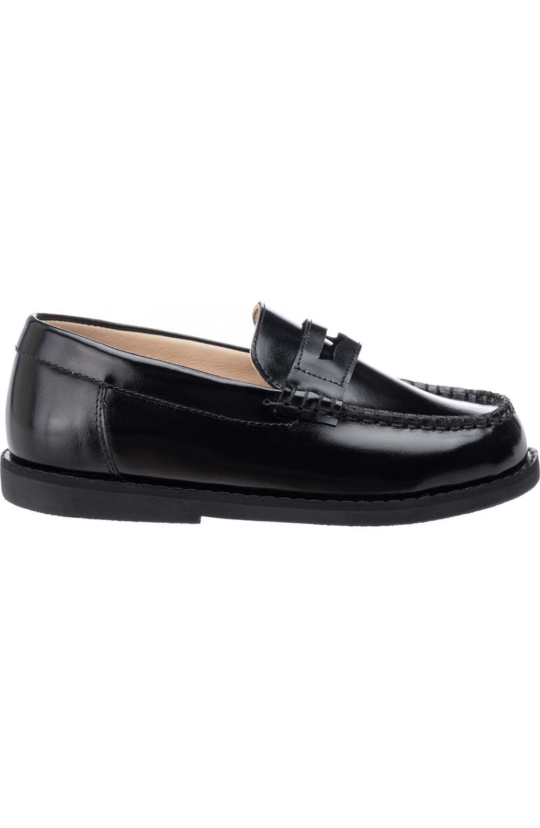 Elephantito Scholar Penny Loafer, Alternate, color, Black