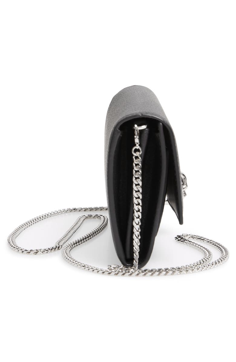 McQueen Alexander McQueen Skull Wallet on a Chain, Alternate, color,