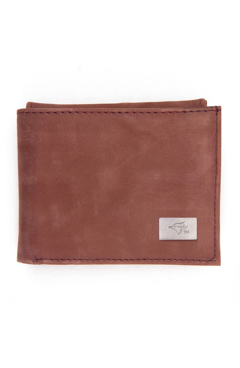 EAGLES WINGS Toronto Blue Jays Leather Bifold Wallet, Main, color, 