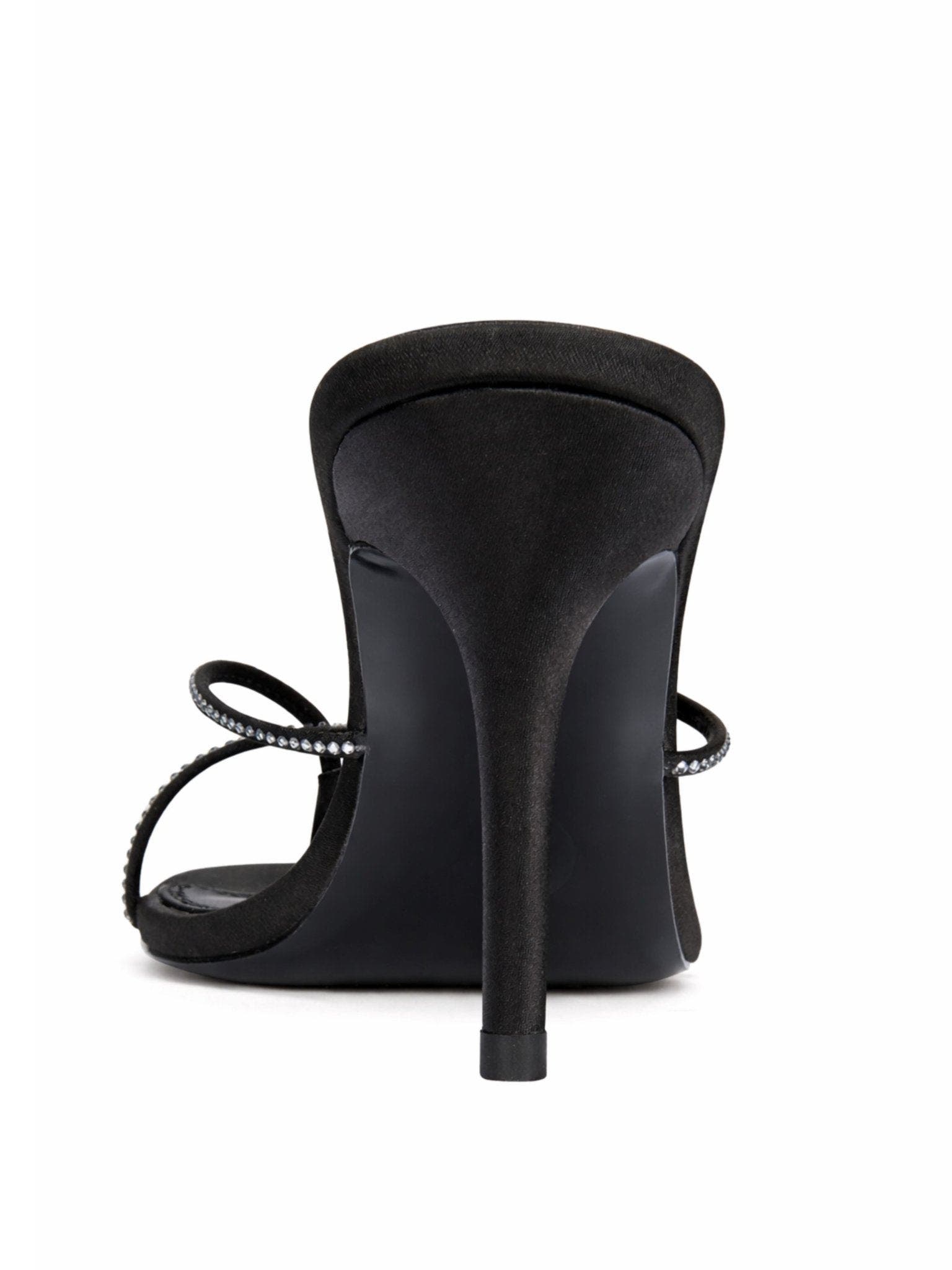 FEMME Sicilian Crystal Mule, Alternate, color, Noir Crystal