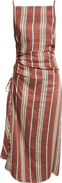 A.L.C. Naomi Stripe Linen Blend Dress