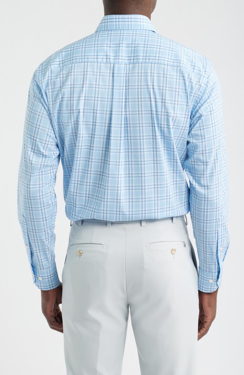Peter Millar Rich Crown Lite Performance Button-Up Shirt, Alternate, color, Cottage Blue