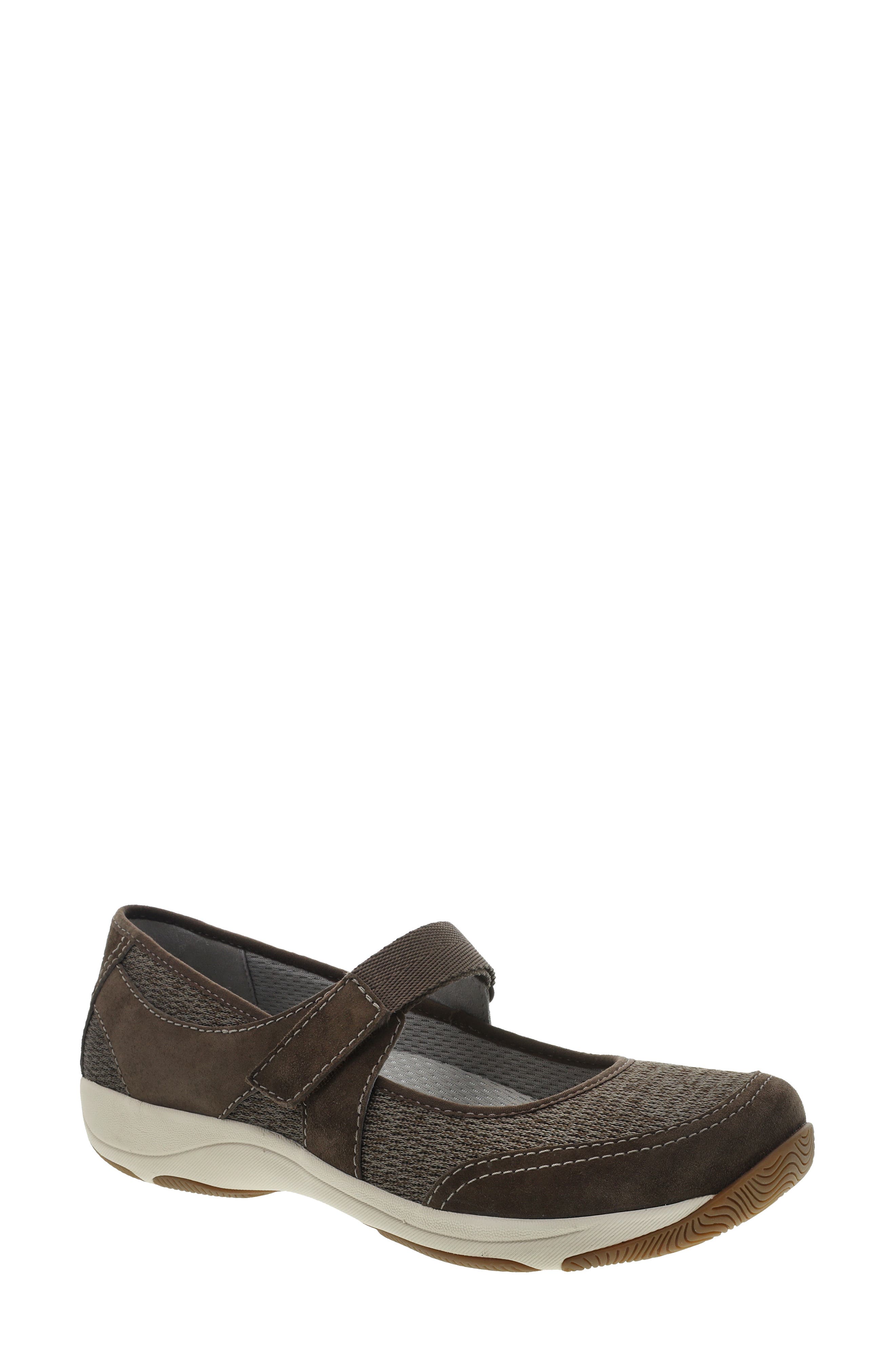 Hennie Flat, Main, color, MUSHROOM SUEDE