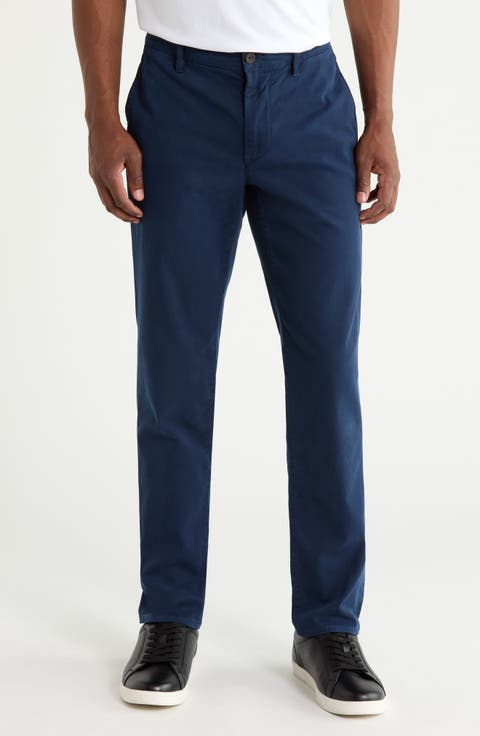 Kullen Flat Front Stretch Sateen Chinos