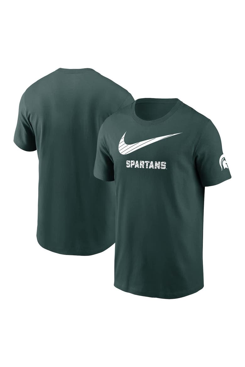 Men's Nike Green Michigan State Spartans Campus Mascot T-Shirt, Main, color, Green