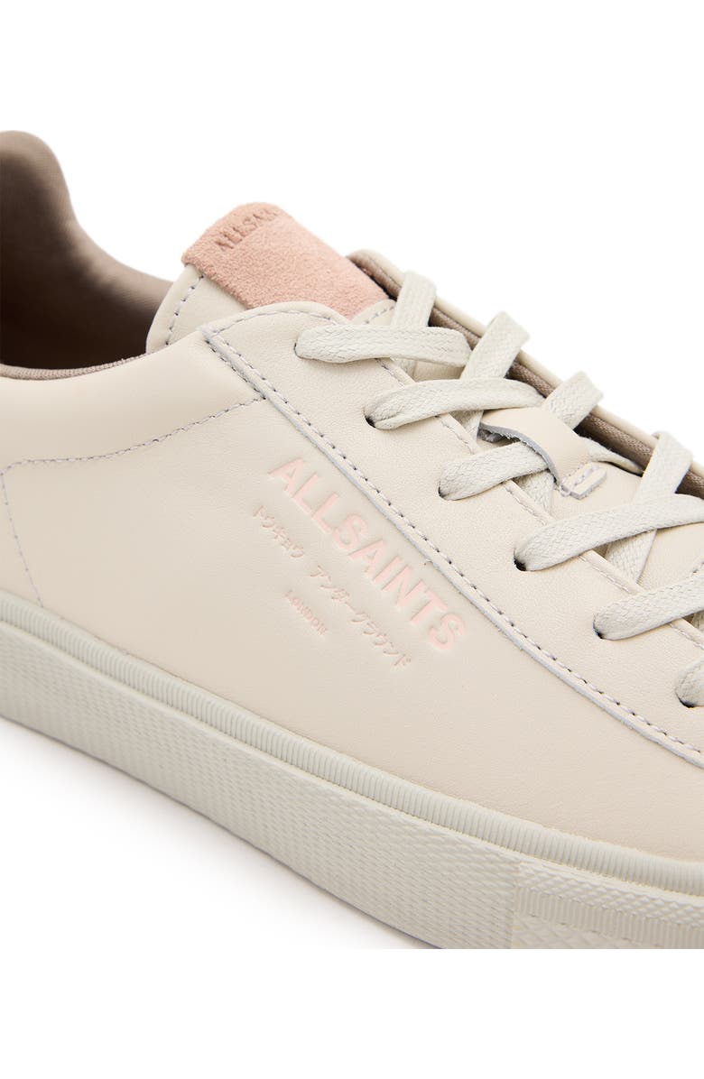 AllSaints Underground Sneaker, Alternate, color, Chalk White / Pink