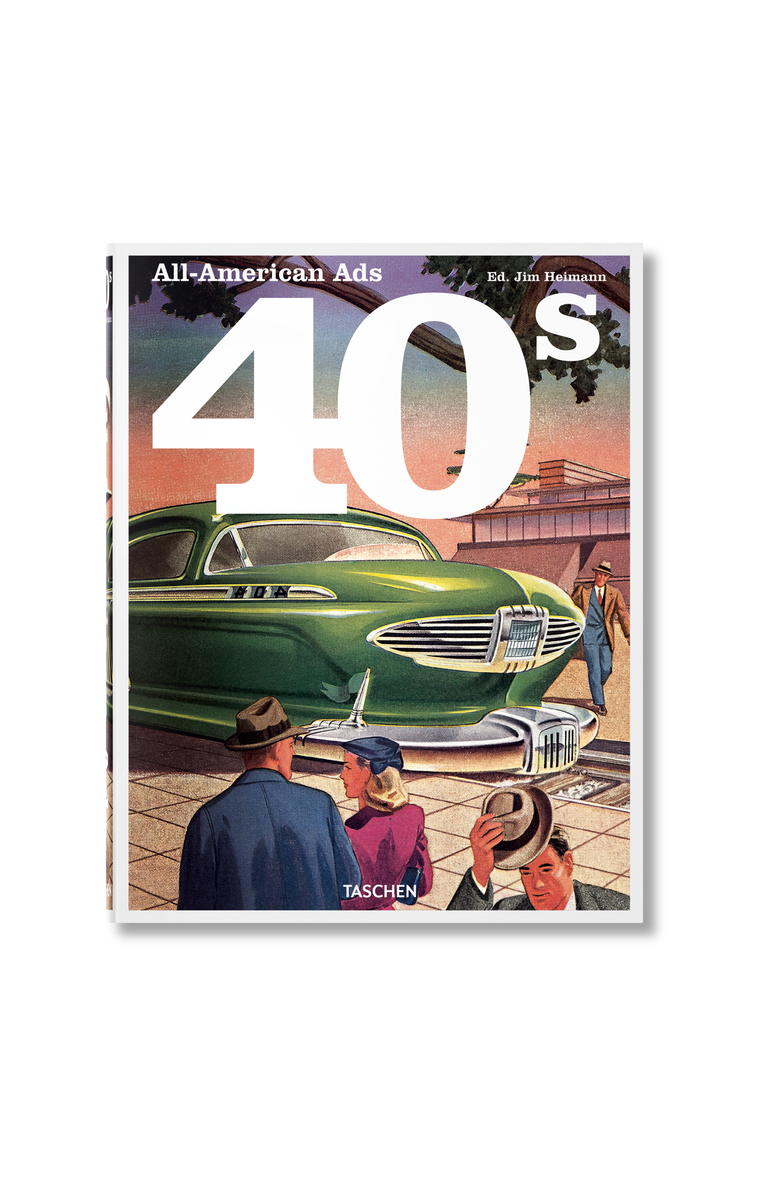 Taschen All-American Ads of the 40s, Main, color, Multicolor