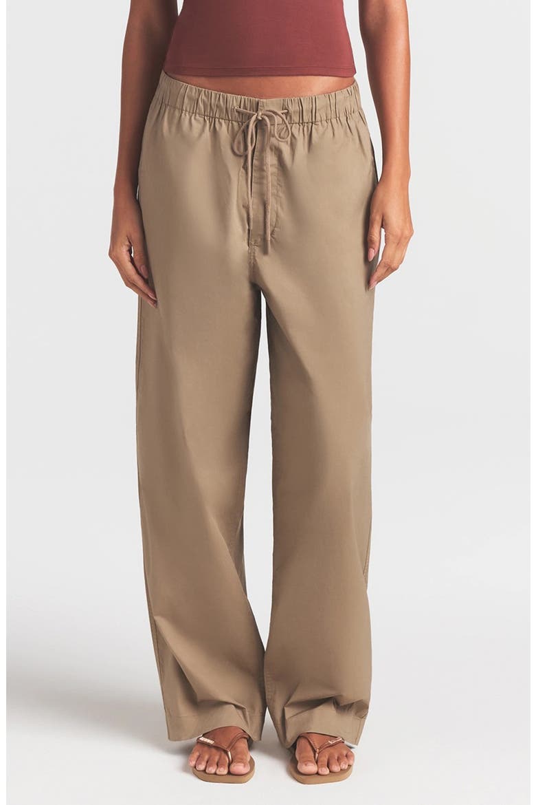 Oversize Straight Leg Pants, Main, color, DESERT