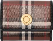Burberry Small Check Folding Wallet