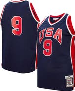 Mitchell & Ness Men's Mitchell & Ness Michael Jordan Navy USA Basketball 1984 Authentic Jersey