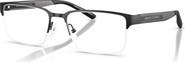 Armani Exchange 55mm Rectangle optical glasses