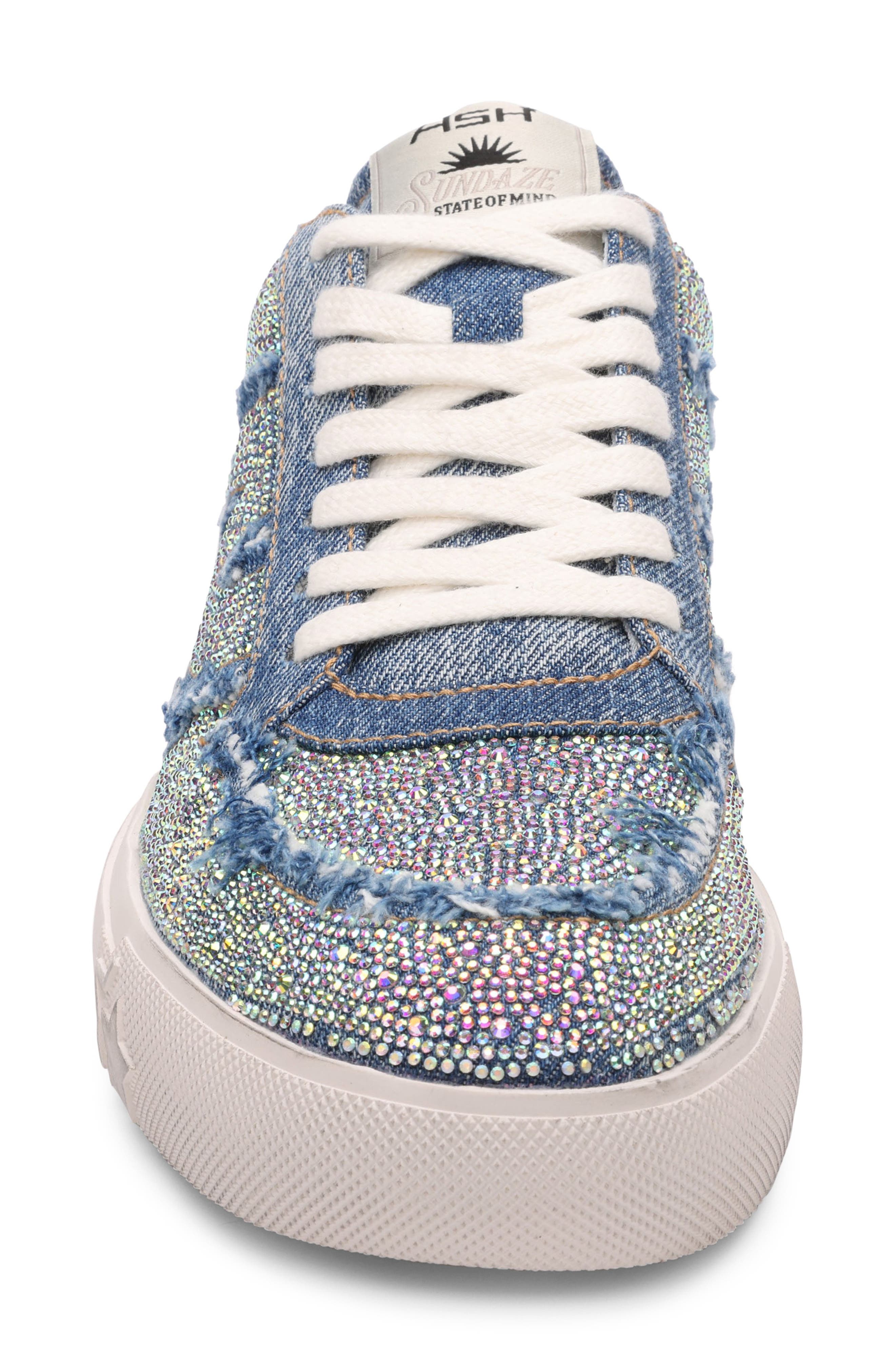 Ash Malibu Strass Sneaker, Alternate, color, 