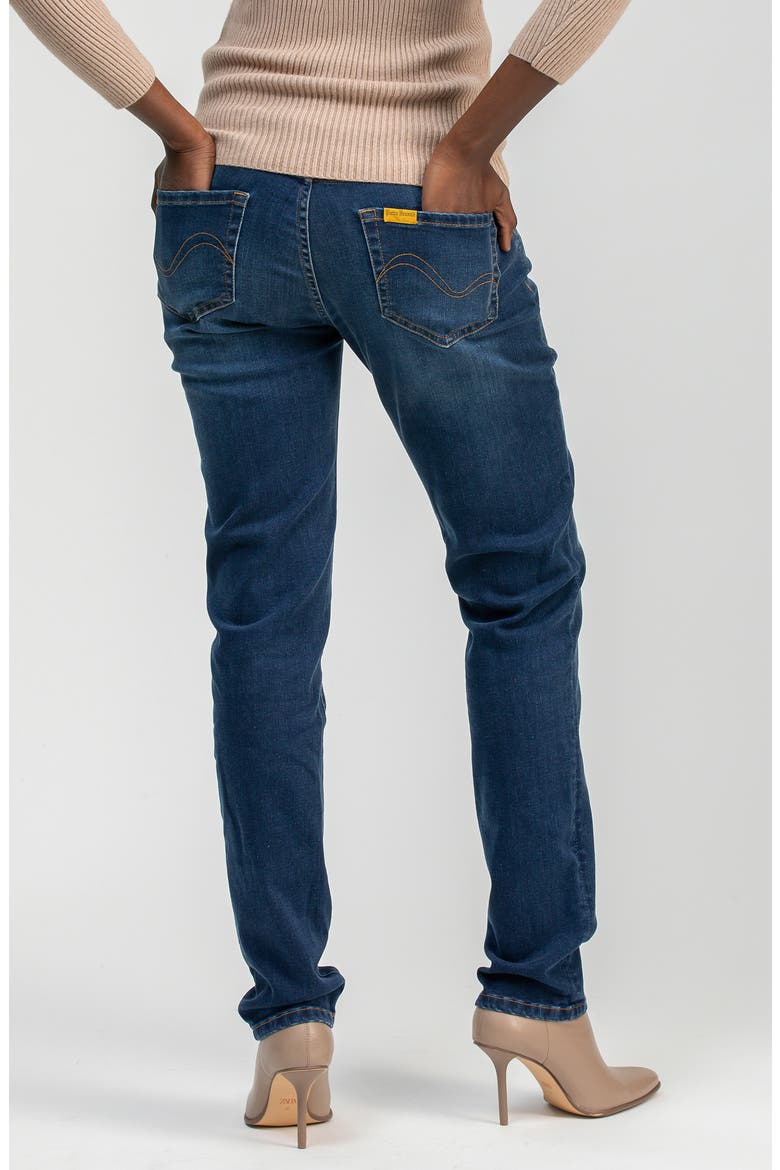 Cool Girl Slim Fit Maternity Jeans, Alternate, color, MEDIUM STONE WASH