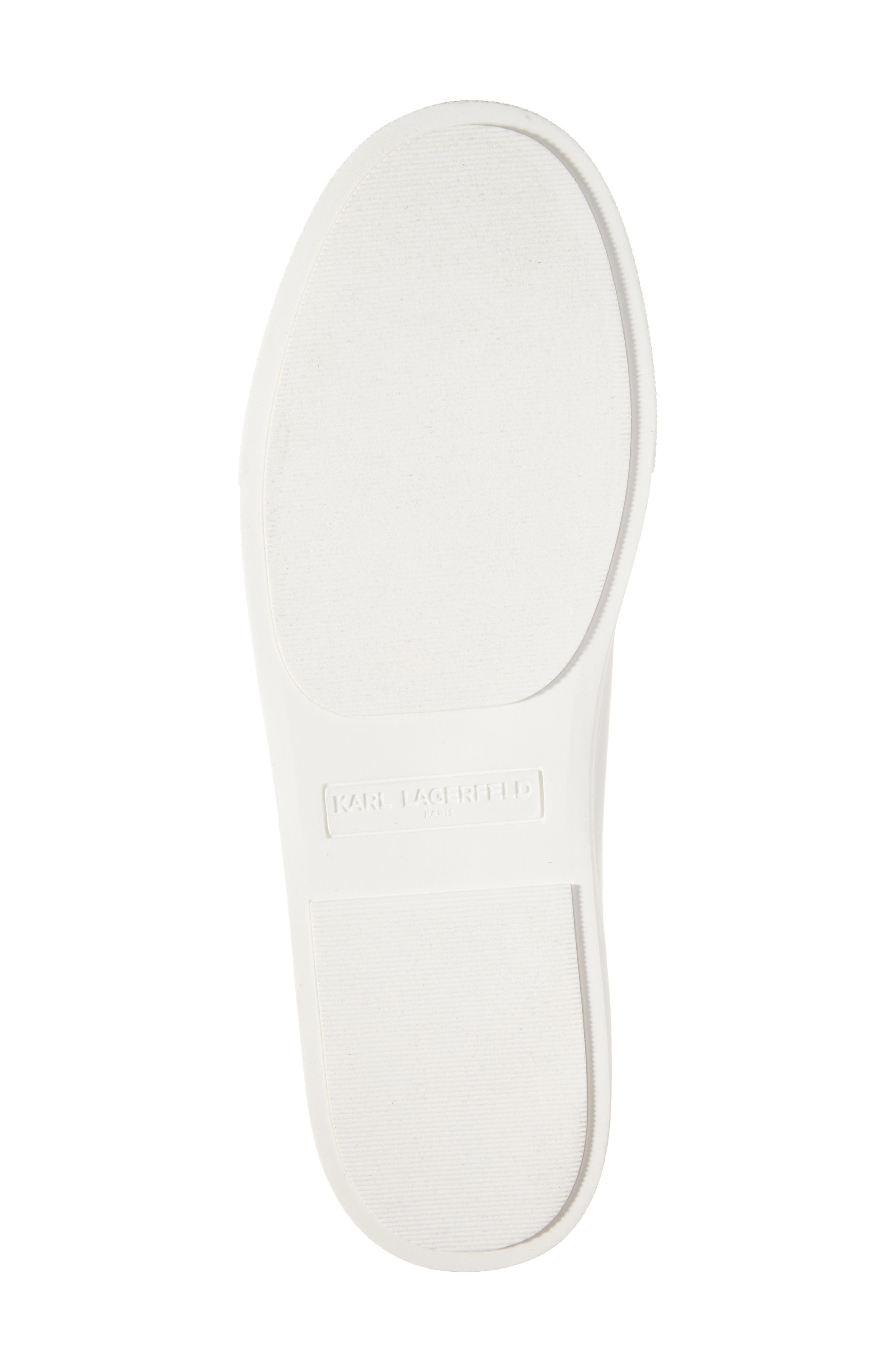 KARL LAGERFELD PARIS Cammy Sneaker, Alternate, color, Brt White