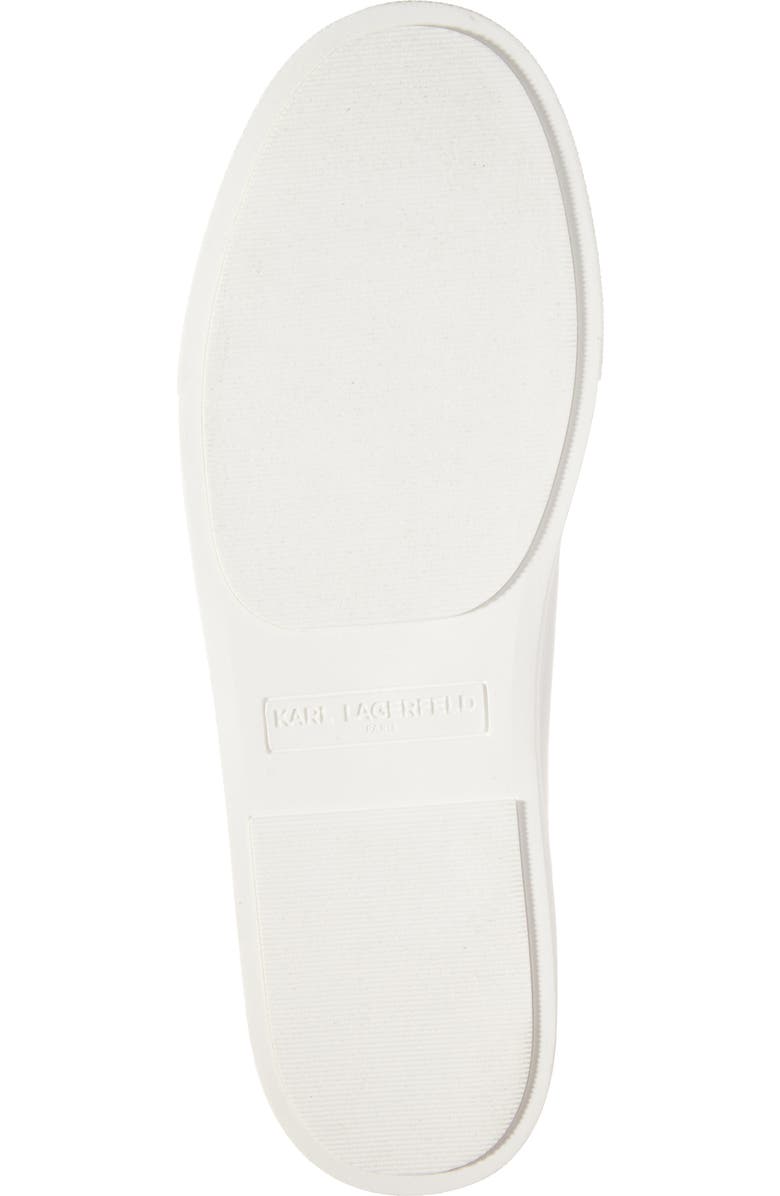 KARL LAGERFELD PARIS Cammy Sneaker, Alternate, color, Brt White