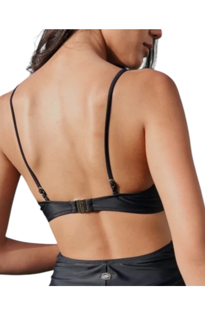 Biliblond Jordan Bikini Top, Alternate, color, Black Lurex