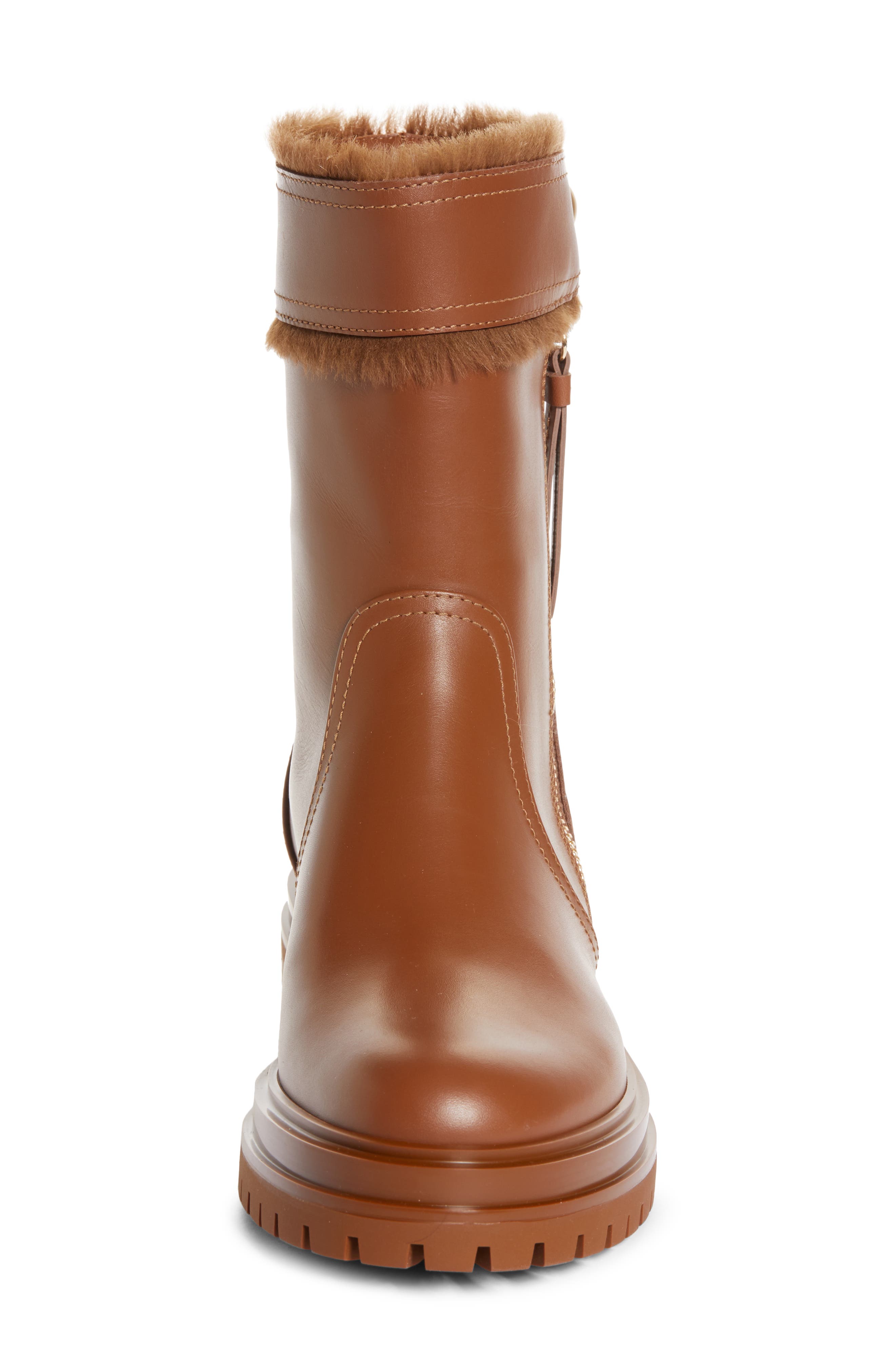 Gianvito Rossi Lug Platform Boot, Alternate, color, 