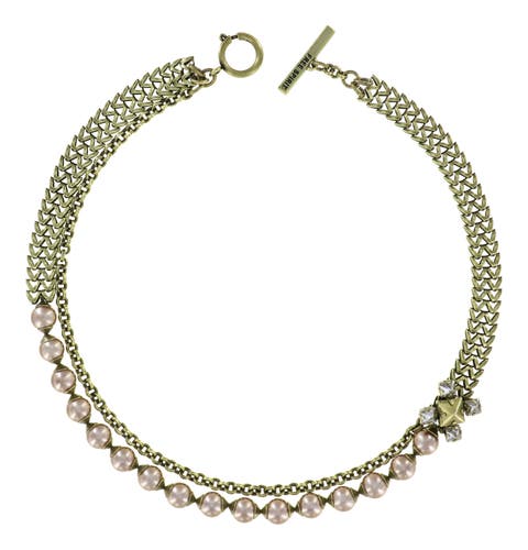Free Spirit Layered Chain and Beaded Necklace