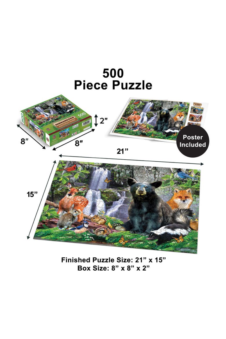 Shenandoah 500 Piece Jigsaw Puzzle, Alternate, color, Multicolor