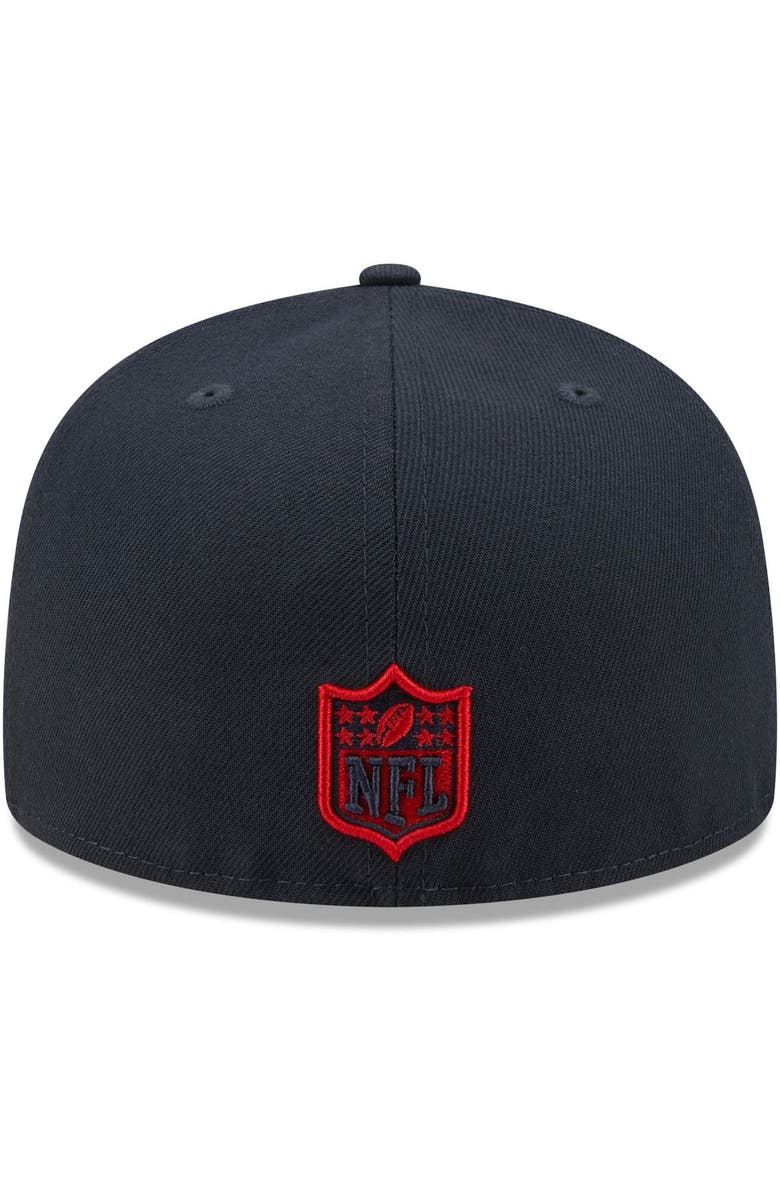 New Era Men's New Era Navy Houston Texans Identity 59FIFTY Fitted Hat, Alternate, color, 