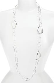 Ippolita 'Cherish' Wavy Oval Chain Necklace