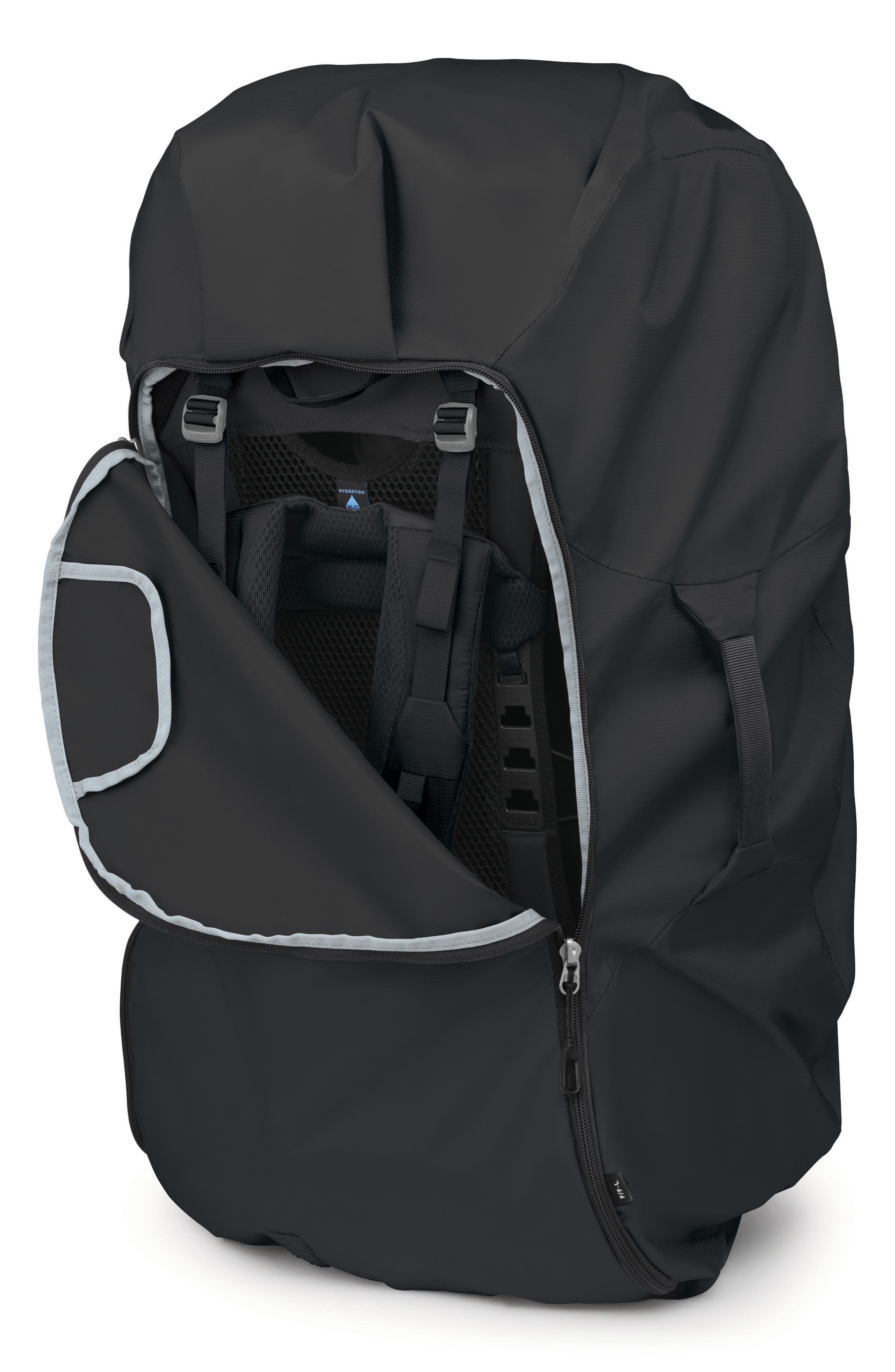 Osprey Fairview 70-Liter Trek Backpack Luggage, Alternate, color, Black