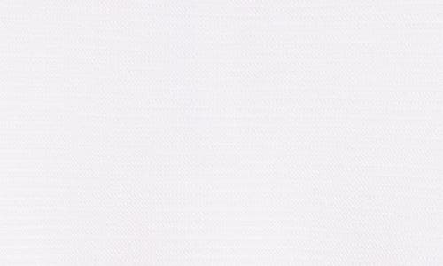 Thom Browne Tipped Textured Stitch Short Sleeve Virgin Wool Top In White