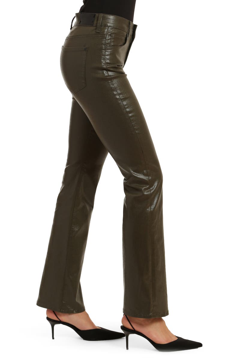 Mavi Jeans Maria Bootcut Jeans, Alternate, color, Slit Khaki Jeather