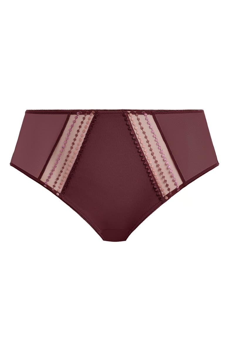 Elomi Matilda Full Figure Embellished Briefs, Alternate, color, Sugarplum