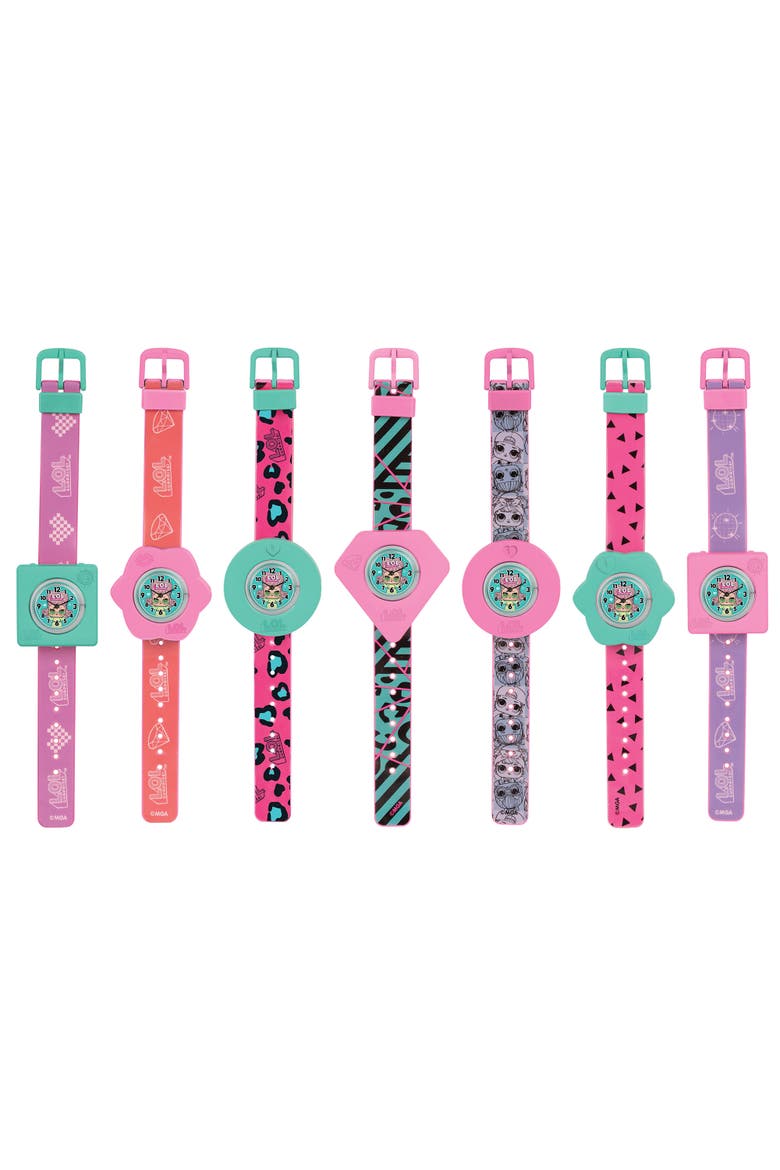 Surprise 7 Day Fashion Watches Mix & Match Styles, Digital, Ages 3+, Alternate, color, Multicolored
