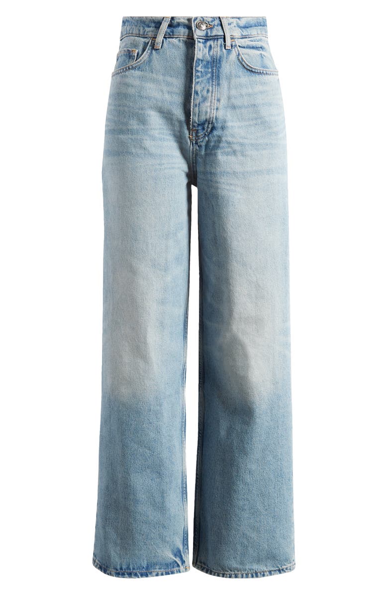 MANGO Wide Leg Jeans, Alternate, color, 