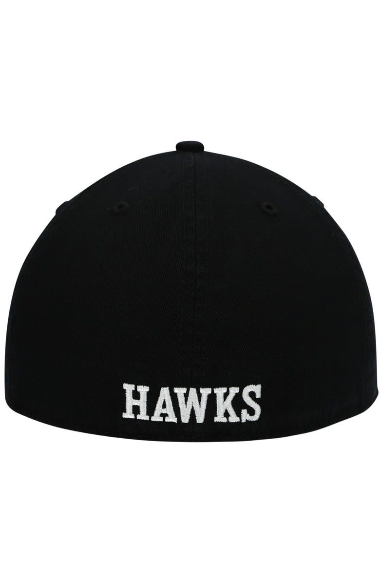 '47 Men's '47 Black Atlanta Hawks Team Franchise Fitted Hat, Alternate, color,