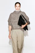 COS Chunky Brushed-cashmere Hoodie