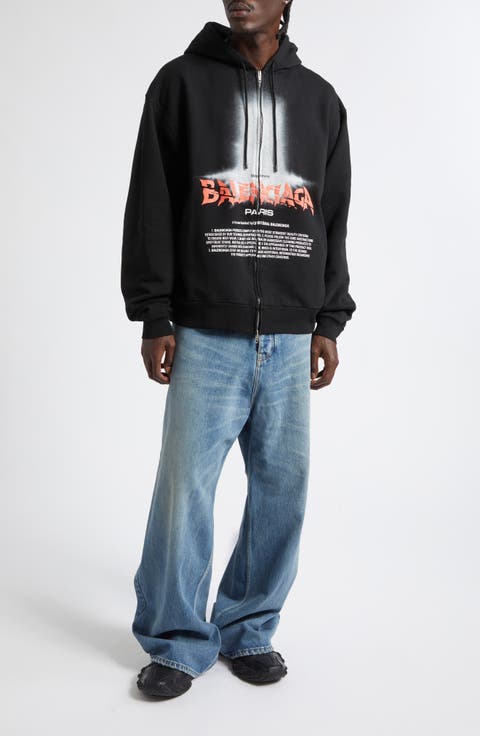 Oversize The Door Zip Hoodie