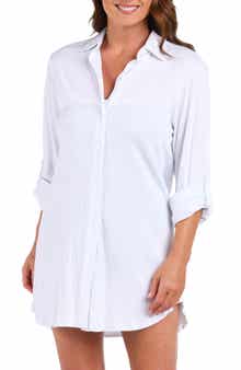 Button Down Shirt Cover-Up
