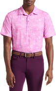 Robert Graham Norlen Geo Pattern Performance Golf Polo