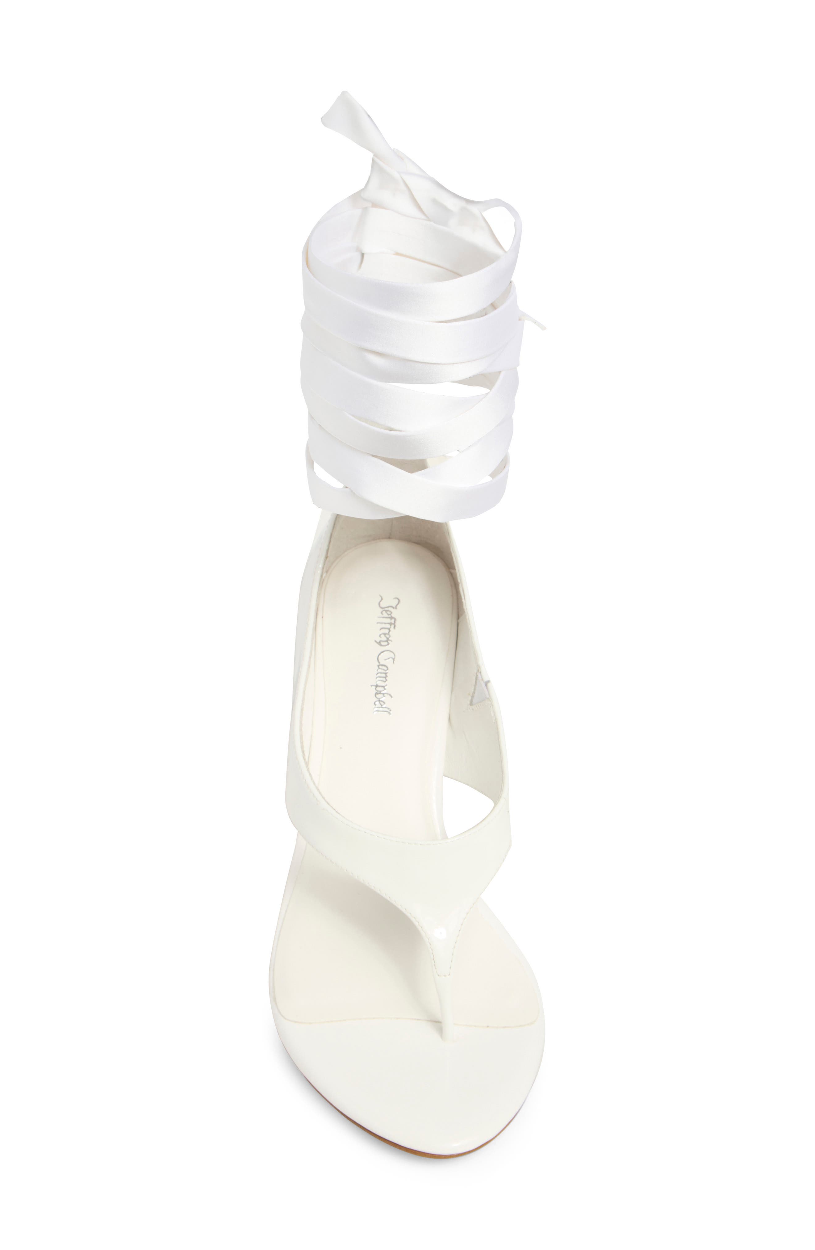 Ysabela Sandal, Alternate, color, WHITE PATENT