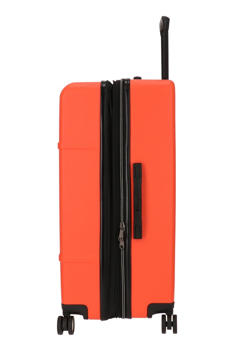 Tracker 21-Inch Expandable Spinner Carry-On, Alternate, color, MANDARIN RED