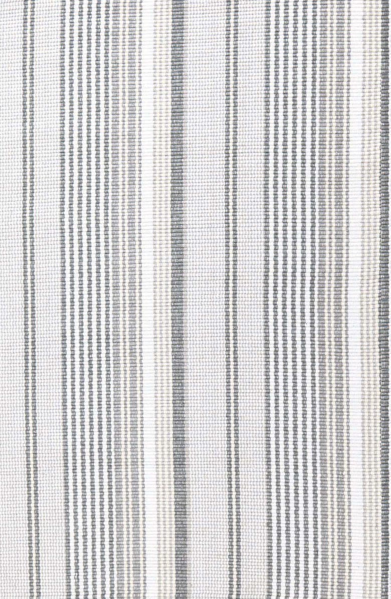 Dash & Albert 'Gradation Ticking' Rug, Alternate, color,