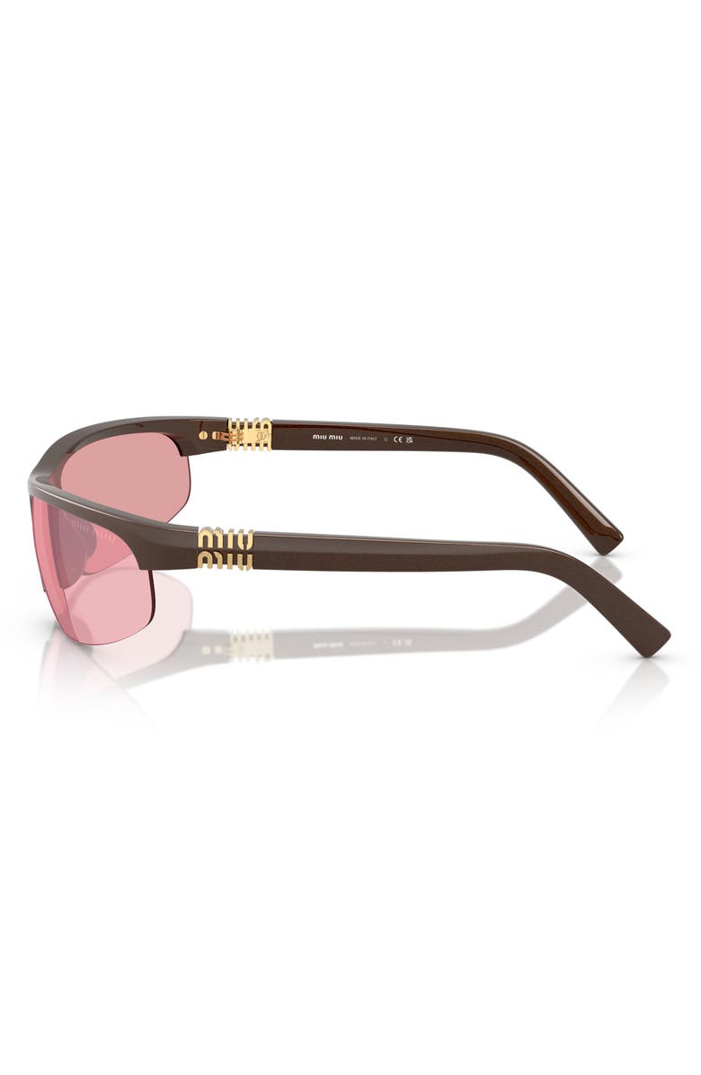 Miu Miu 68mm Gradient Oversize Oval Sunglasses, Alternate, color, 