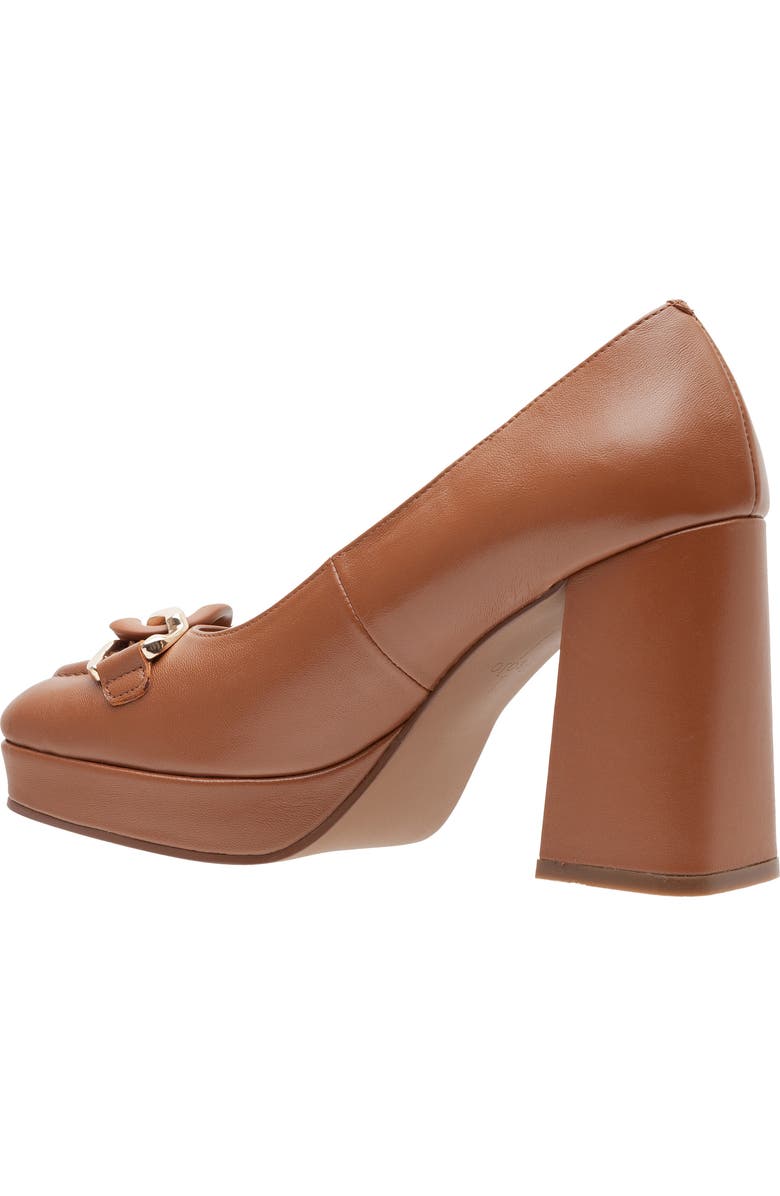 Linea Paolo Phoebe Platform Pump, Alternate, color, Cognac