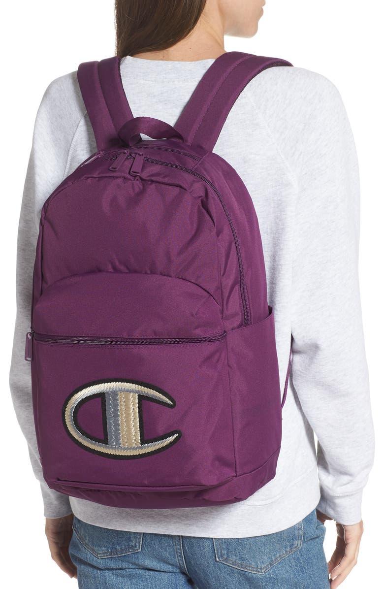 Champion Supercize Logo Backpack, Alternate, color,