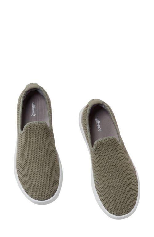 Allbirds Womens Rugged Green Tree Lounger Low-topm Trainers In Rugged Green/blizzard