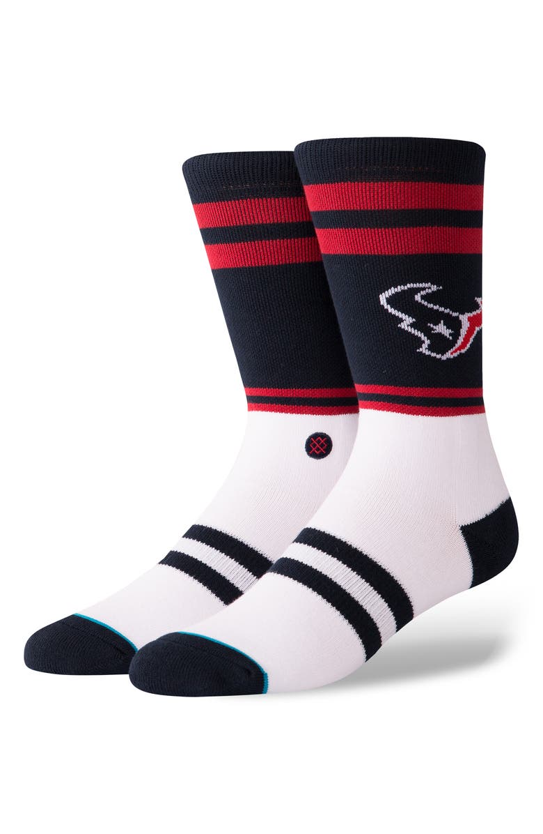 Stance Houston Texans Logo Socks, Main, color,