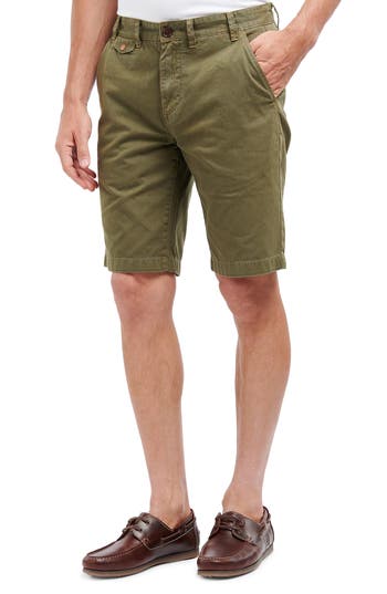 BARBOUR BARBOUR NEUSTON REGULAR FIT CHINO SHORTS 