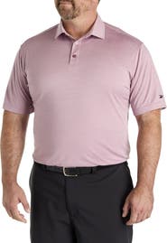 Reebok Big & Tall Performance Heather Polo Shirt
